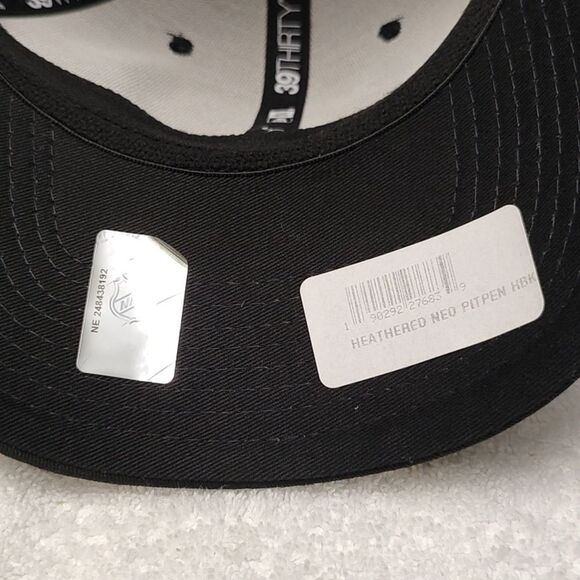 New Era Blue 39THIRTY Pittsburgh Penguins Scuba Stretchfit Hat - New - Picture 7 of 8